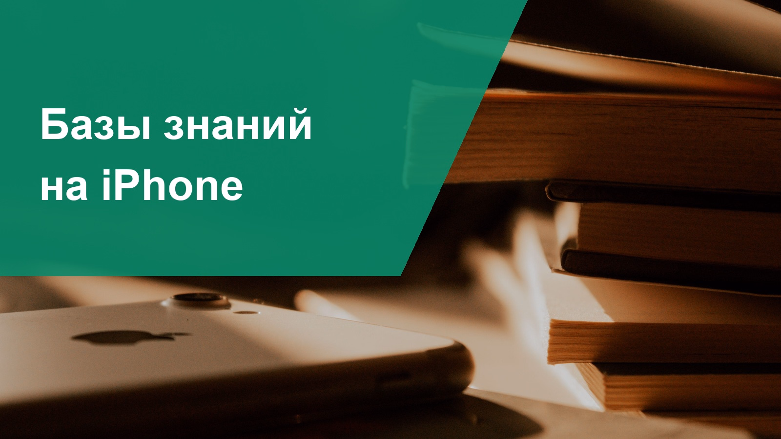 Базы знаний на iPhone — сравнение приложений